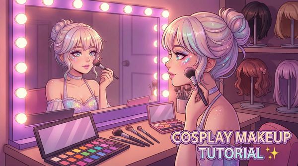 大奶子 cosplay化妆视频教程